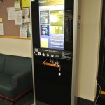 Towson University displaying Campus News Info